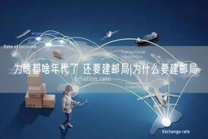 为啥都啥年代了 还要建邮局|为什么要建邮局